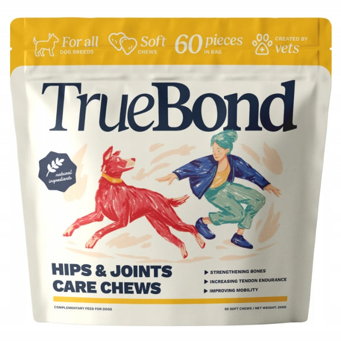 TrueBond Hips & Joints Care Chews 60 Kęsów Smaczki na Stawy dla Psa