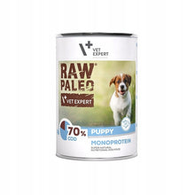 RAW PALEO mokra karma dla szczeniąt z dorszem 400g