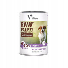 RAW PALEO mokra karma dla szczeniąt z kaczką 400g