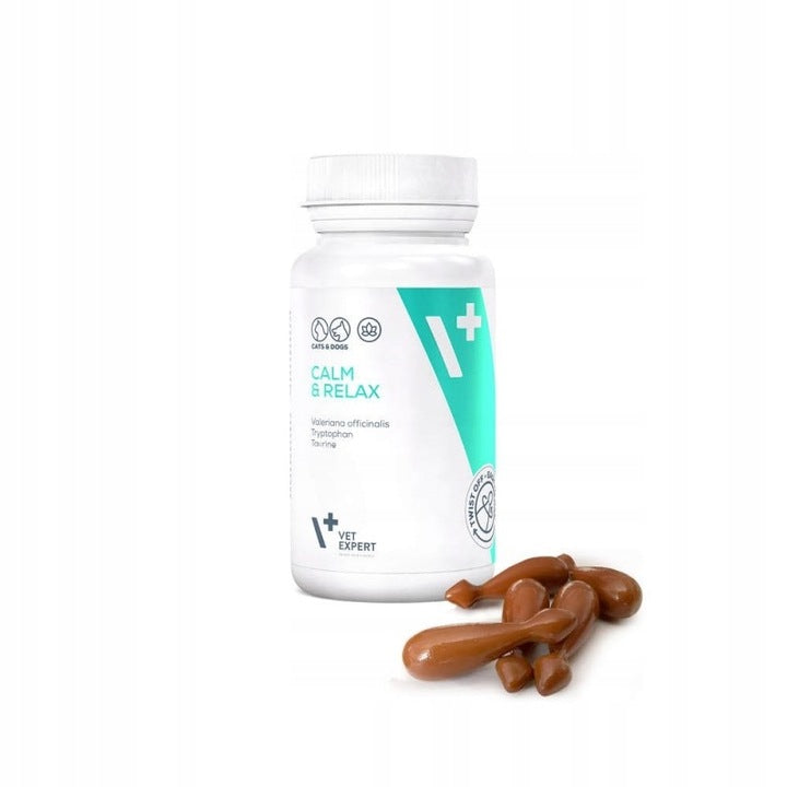 VET EXPERT Calm&Relax 30 kapsułek na objawy stresu