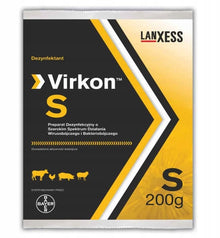 Bayer Virkon S Dupont Preparat Dezynfekcyjny o Działaniu Bakteriobójczym i Wirusobójczym 200 g