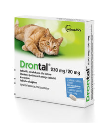 Vetoquinol Drontal dla Kotów 2 Tabletki