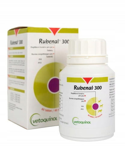 VETOQUINOL rubenal 300 mg 60 tabletek