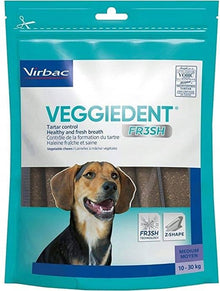 VIRBAC veggiedent fresh m dla psów o wadze 10-30kg x 15 szt