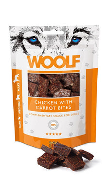 Woolf Chicken With Carrot Bites Kurczak Marchewka Przysmak Dla Psa 100 g