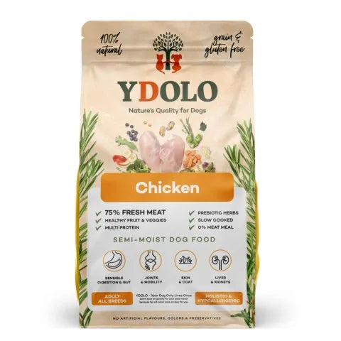 YDOLO Chicken kurczak i ryby półwilgotna karma dla psa 2,5kg