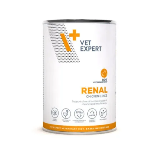 VET EXPERT 4t VD Renal Dog Chicken & Rice 400g