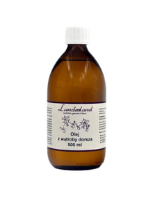Lunderland olej z wątroby dorsza - tran 500ml