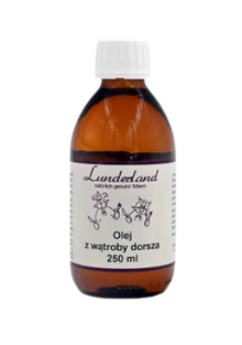 Lunderland olej z wątroby dorsza - tran 250ml
