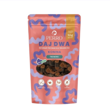 Perro DAJ DWA Trenerki z Koniną dla Psa 85g