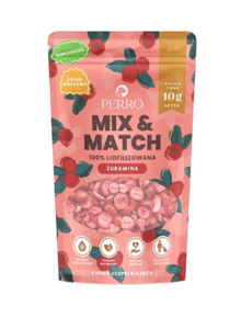 PERRO MIX & MATCH Żurawina liofilizowana 10g