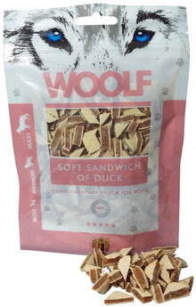 Woolf Soft Sandwich Of Duck Kaczka Przysmak Dla Psa 100 g