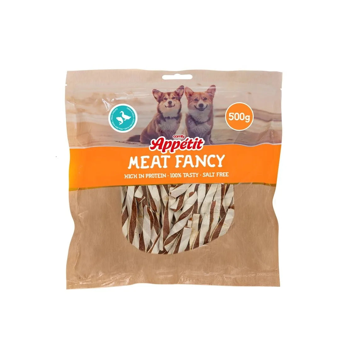 Comfy Appetit Fancy Kanapka kacza i ryba 500g przysmak dla psa