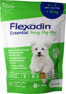 Flexadin Young Dog Mini 30 kęsów dla psa wsparcie stawów