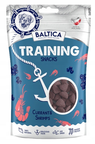 BALTICA Training snacks shrimps with currant 100g