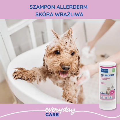 VIRBAC Allerderm szampon dla skóry wrażliwej psów i kotów 250 ml