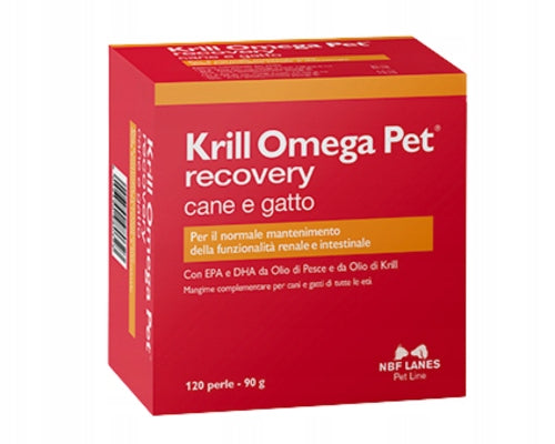NBF Lanes Krill Omega Pet Recovery 120 pearls