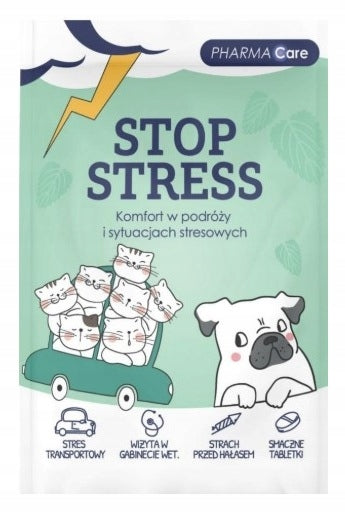 Baltica STOP STRES 10 tab antystresowe uspokajające tabletki dla psa i kota