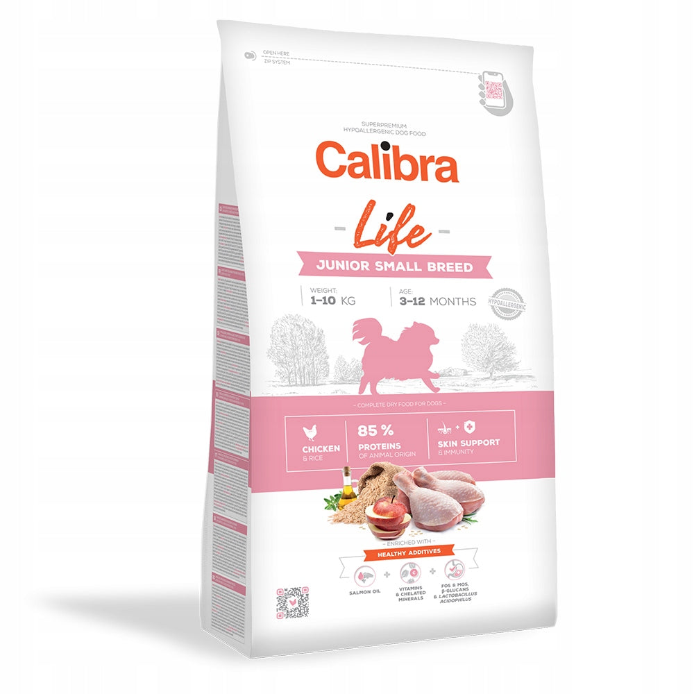 CALIBRA Dog Life Junior Small Breed Chicken 1,5kg
