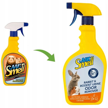 Mr. Smell Rabbit & rodent urine odor remover 500ml usuwania nieprzyjemnego zapachu moczu gryzonii