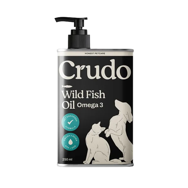 CRUDO Olej z ryb dzikożyjących 500ml
