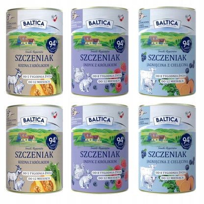BALTICA Kozina z królikiem 400g karma mokra szczeniak bezzbożowa