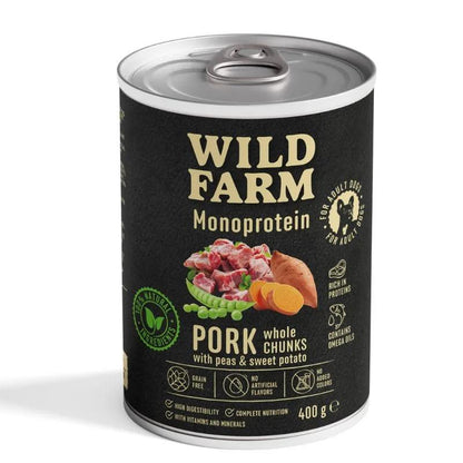 Wild Farm Monoprotein Dog Pork 400g