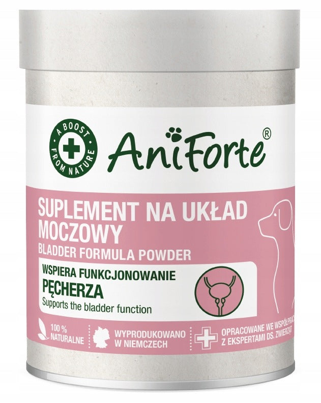 AniForte Proszek Wspierający Pęcherz psa nietrzymanie moczu 100g