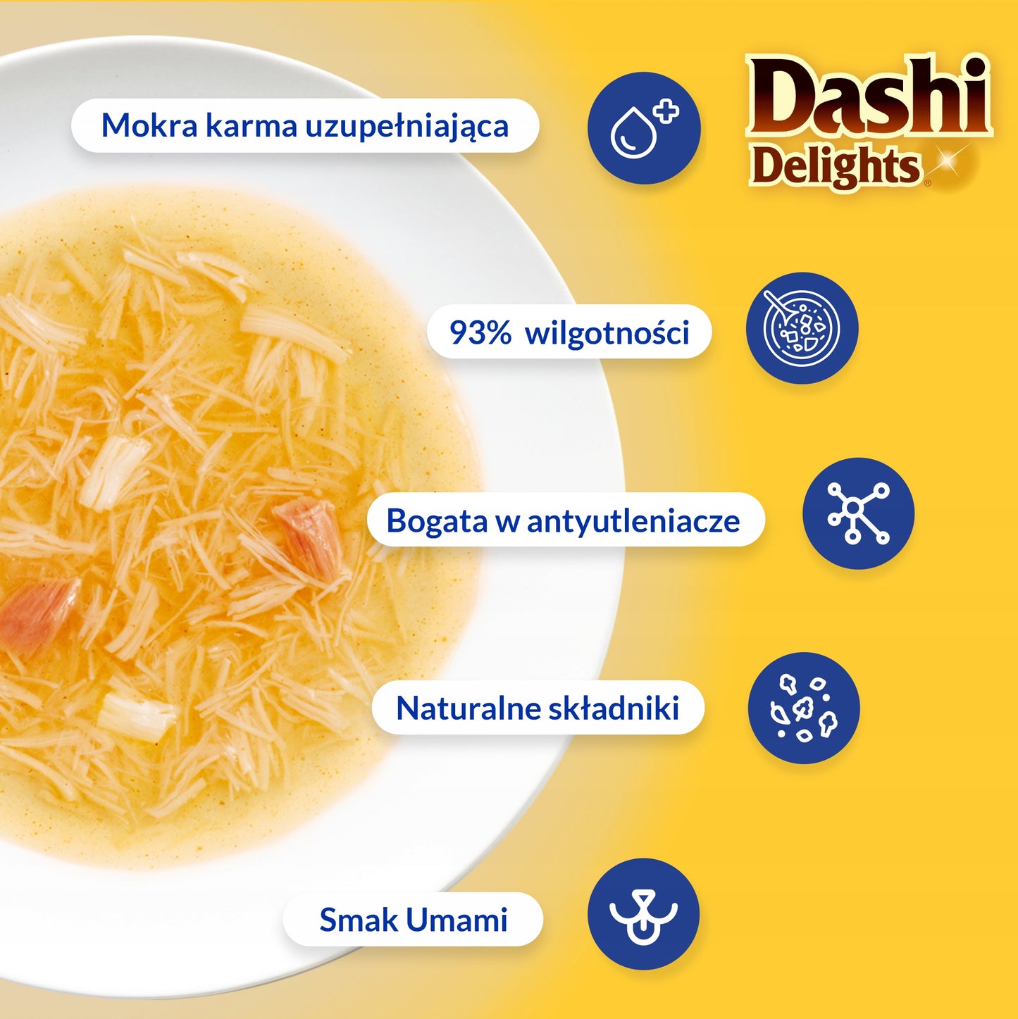 INABA CAT Dashi Delights Silky Chicken Tuna Salmon 40g