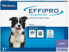 VIRBAC effipro m pies 1,34ml spot-on 10 - 20 kg 1 pipeta