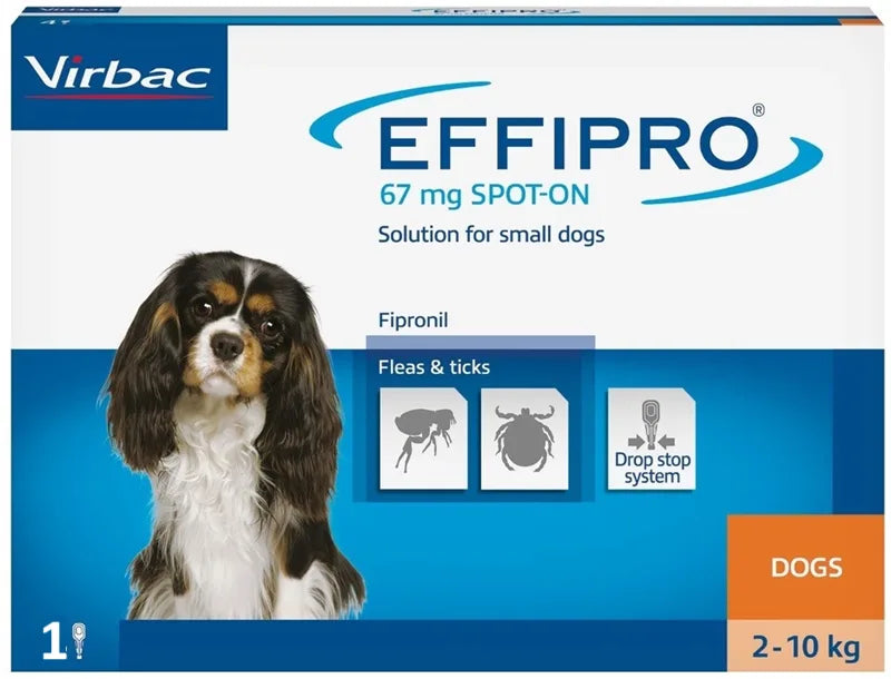 VIRBAC effipro s pies 0,67ml spot-on 2 - 10 kg 1 pipeta