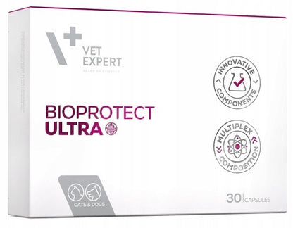 VetExpert BioProtect Ultra 30 kapsułek wspomaga procesy trawienne