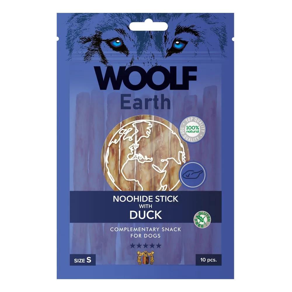 WOOLF Earth Noohide S Stick With Duck 90g przysmak dla psa