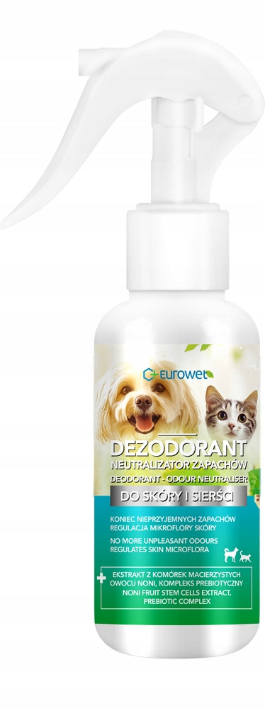 EUROWET Dezodorant 100ml dla psów i kotów