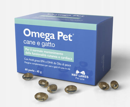 Omega Pet cane e gatto 60 kapsułek