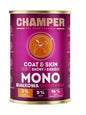 CHAMPER Coat&Skin Monobiałkowa Wołowina 400g karma mokra dla psów dorosłych