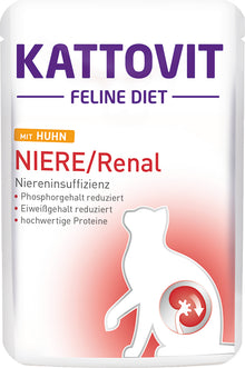 KATTOVIT Niere/Renal z kurczakiem 85g wsparcie pracy nerek