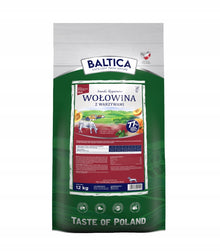 BALTICA Smaki Regionów Wołowina z warzywami XS/S 12kg