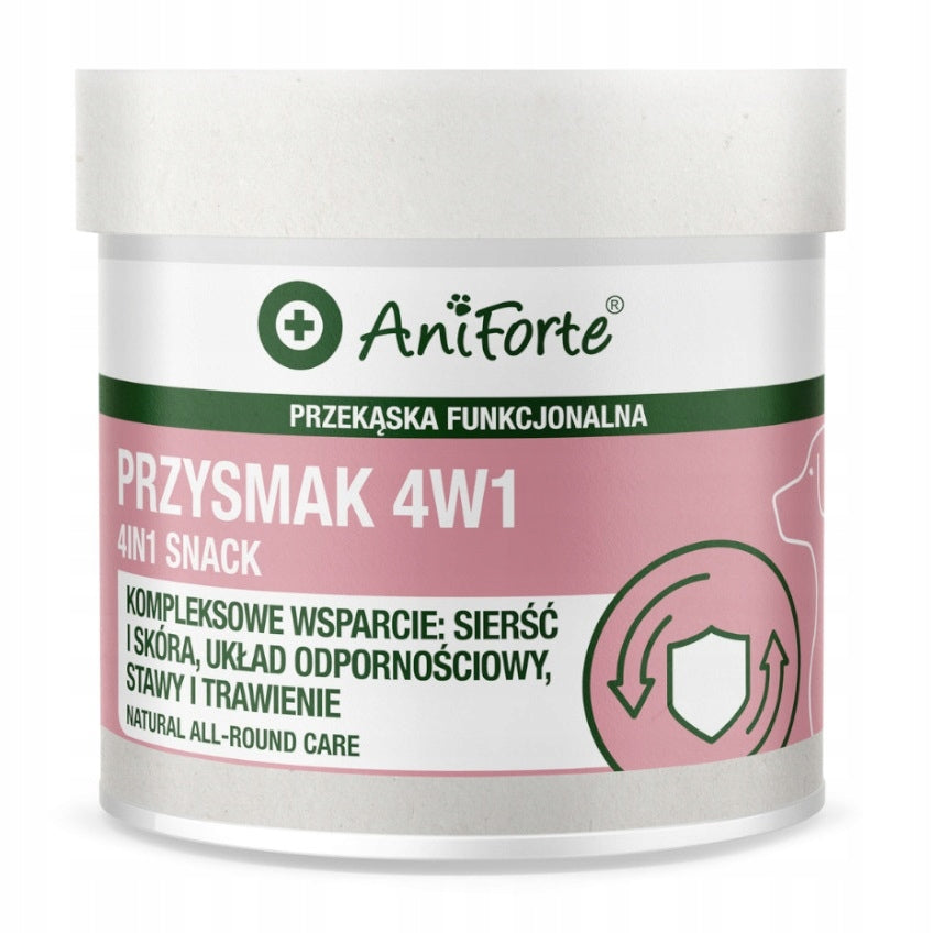 ANIFORTE 4W1 PRZYSMAK DLA PSA KOMPLEKSOWE WSPARCIE ZDROWIA 50g