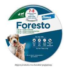 ELANCO Foresto Obroża dla Psa i Kota do 8 kg