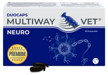 JM SANTE Multiway Vet Duocaps Neuro 60 kapsułek wspomagające układ nerwowy dla psa i kota
