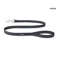 Amiplay Smycz Rubber Czarna 120 cm Rozmiar L - XL