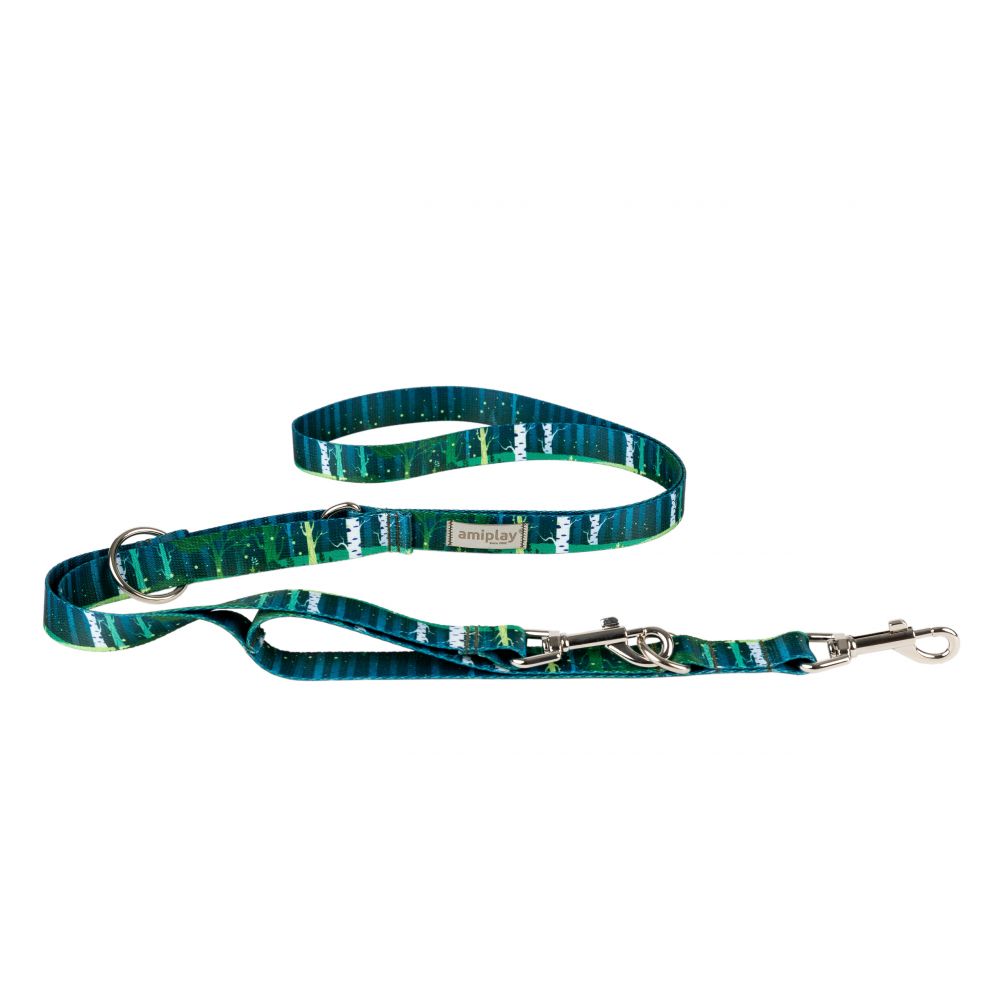 Amiplay Smycz 7w1 BeNature Forest Rozmiar XL 1-2 m