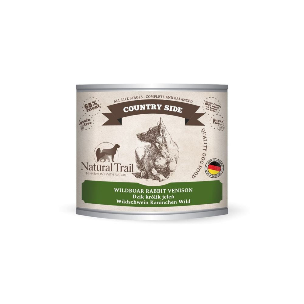 Natural Trail Country Side z Królikiem i Dziczyzną Bezzbożowa 200 g