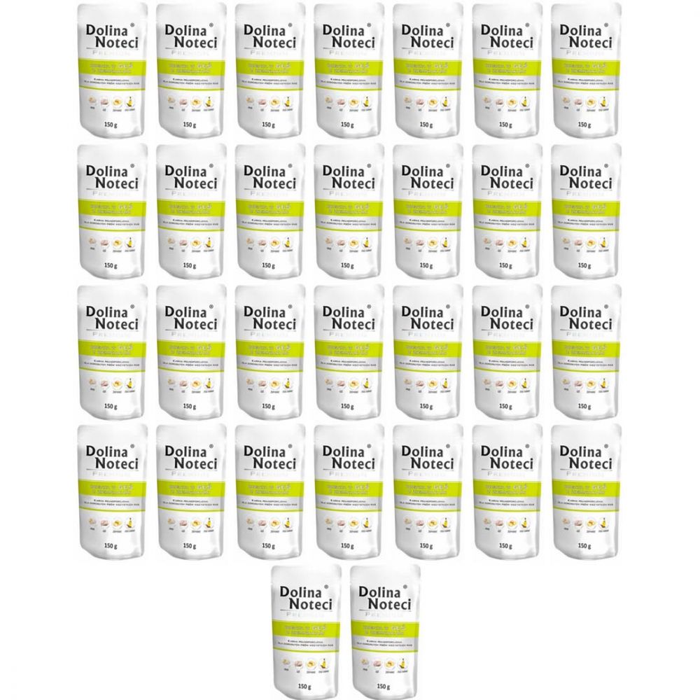 PAKIET FBA Dolina Noteci Premium Gęś z Ziemniakami 150 g X 30
