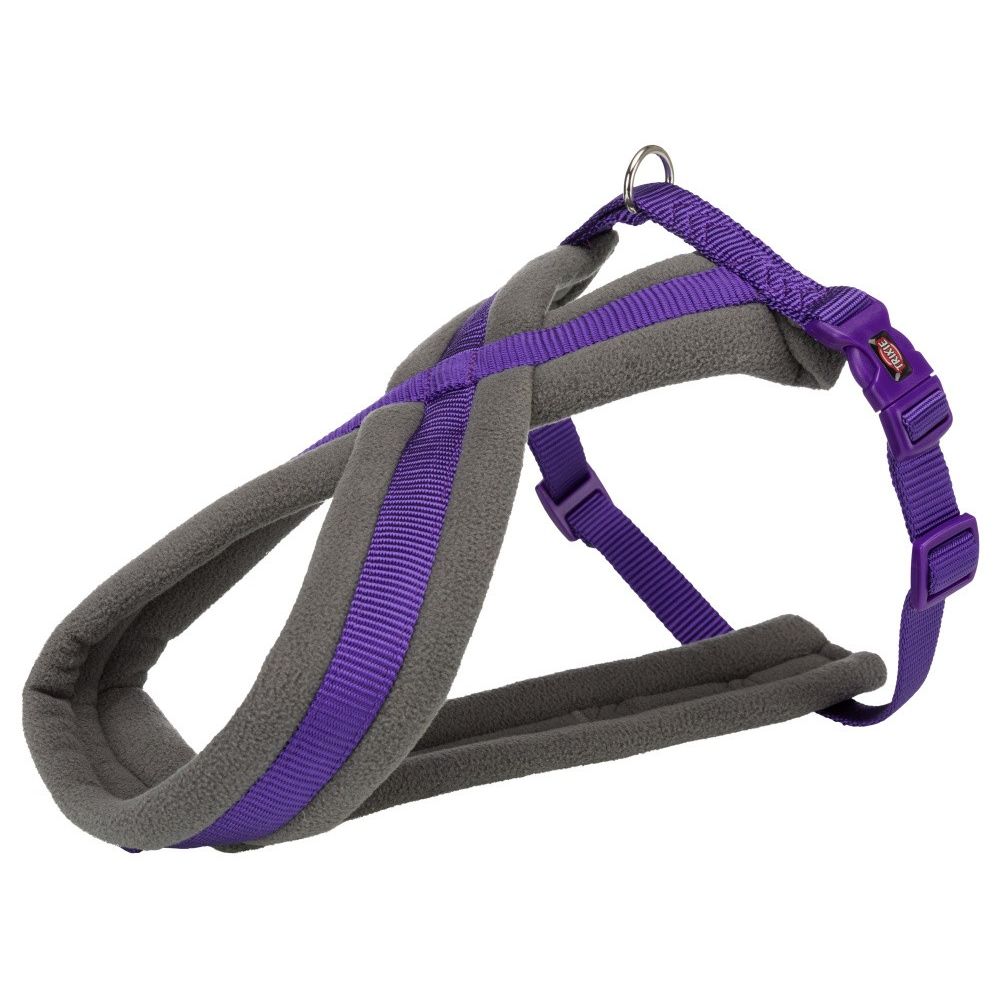 Trixie Szelki Touring Premium Dla Psa Rozmiar L 60-100 cm/25 mm Fioletowe