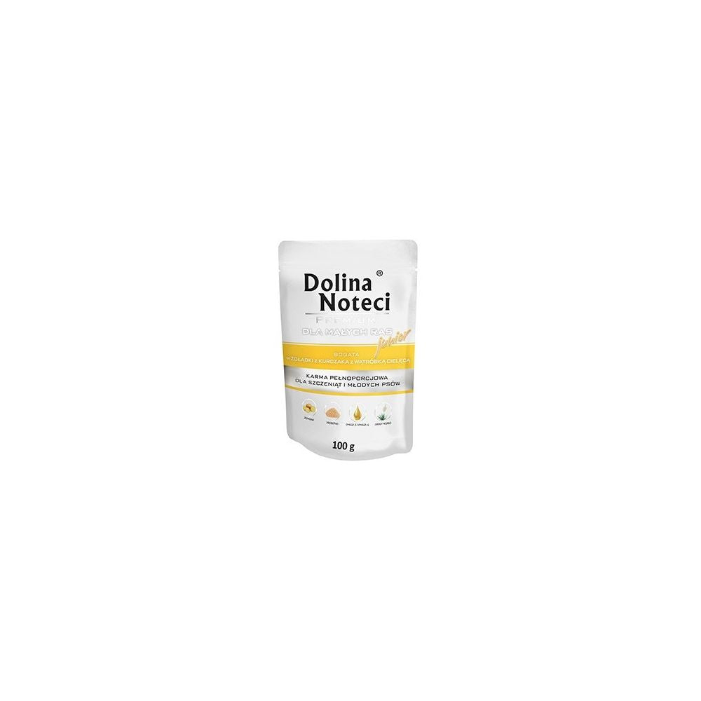 Dolina Noteci Premium Żołądki z Kurczaka z Wątróbką  Cielęcą Junior 100 g