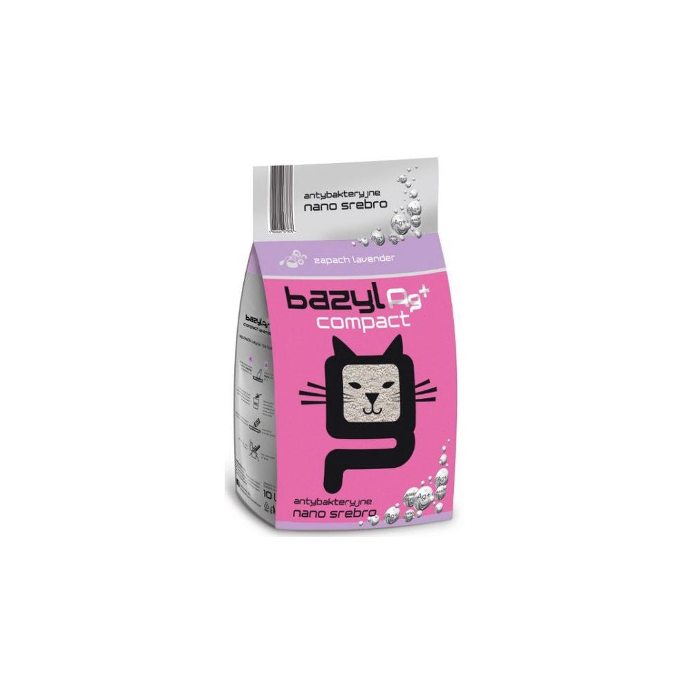 Bazyl Ag+ Compact Lavender Żwirek Dla Kota 5 l