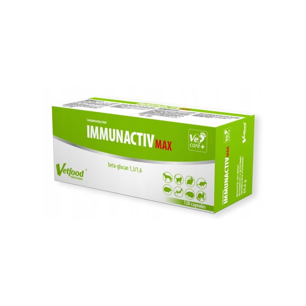 VETFOOD Immunactiv Max 120 kapsułek