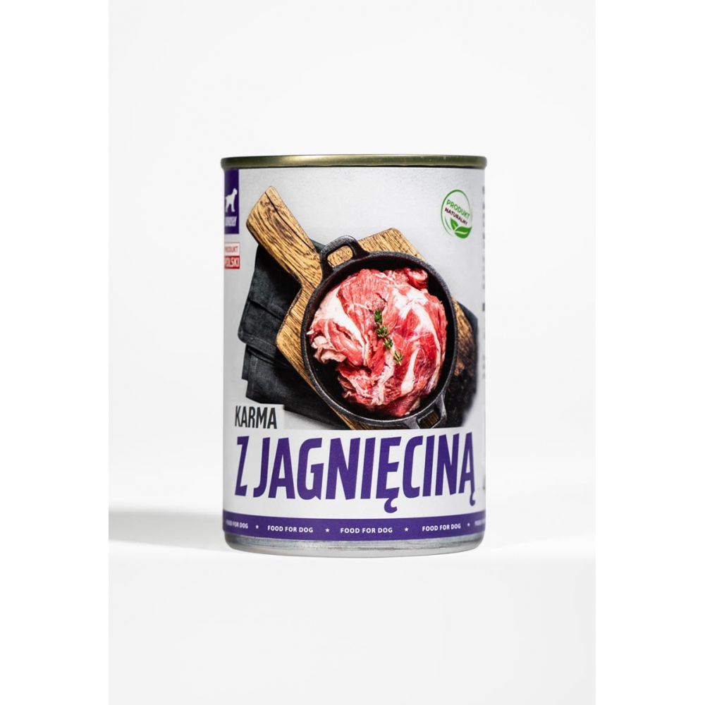 Bult Tuf Tuf Mokra Karma Dla Psa Mielonka z Jagnięciną 400 g
